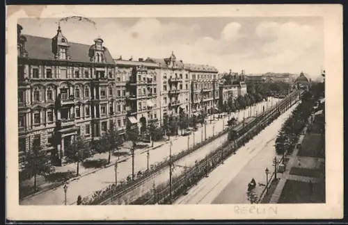 AK Berlin-Schöneberg, Kleiststrasse mit U-Bahnhof Nollendorfplatz