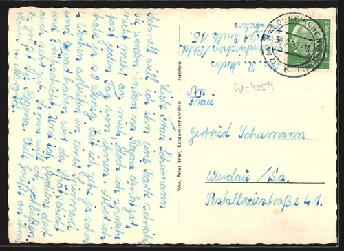 AK Kaldenkirchen, Rittergut Altenhof, Kehrstrasse, Heilstätte Maria Helferin