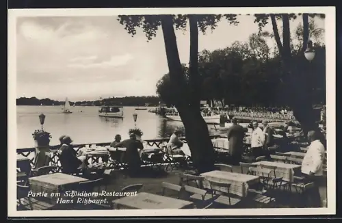 AK Berlin-Schildhorn, Restaurant von Hans Ritzhaupt