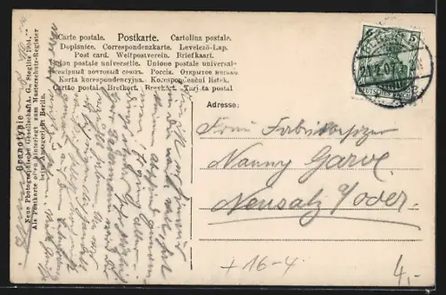 Foto-AK NPG: Berlin, Blick auf die Kgl. National-Galerie