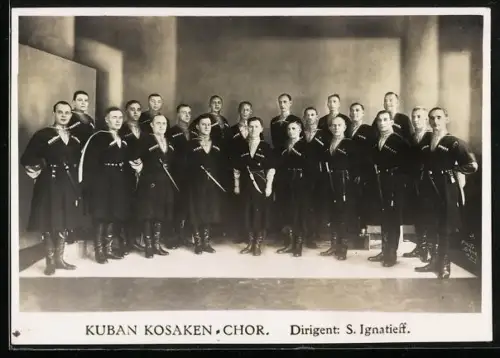 AK Kuban Kosaken-Chor, Dirigent: S. Ignatieff