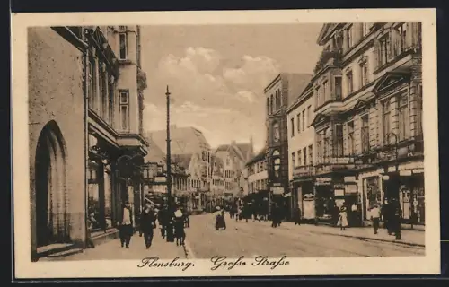 AK Flensburg, Grosse Strasse