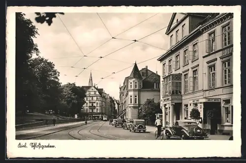 AK Kiel, Holst. Hotel, Schlossgarten