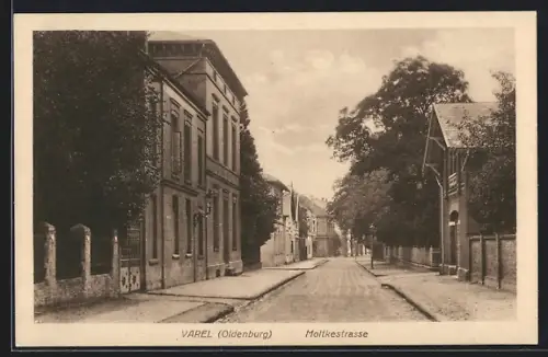 AK Varel /Oldenburg, Moltkestrasse