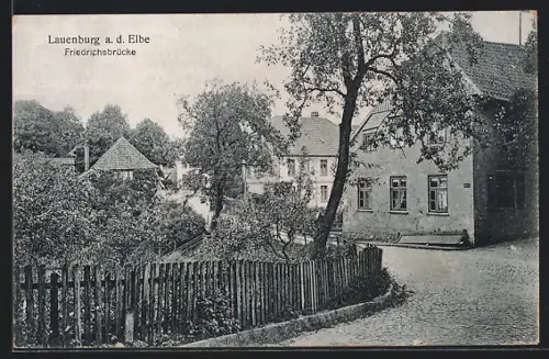 AK Lauenburg a. d. Elbe, Friedrichsbrücke