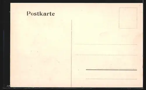 AK Bad Elster, Blick in die Lindenstrasse