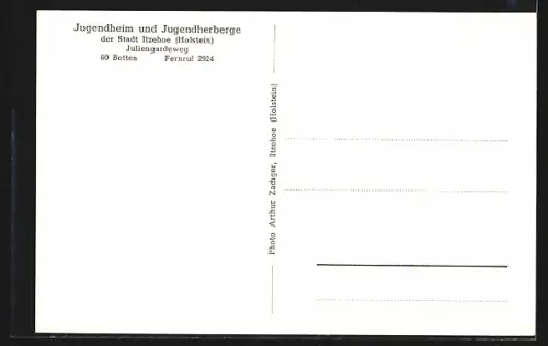 AK Itzehoe, Jugendheim und Jugendherberge, Juliengardeweg