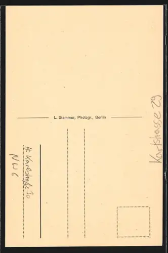 AK Berlin, Dominikanerkirche St. Maria Viktoria, Karlstr. 29, Fassade Kreuzigungsgruppe