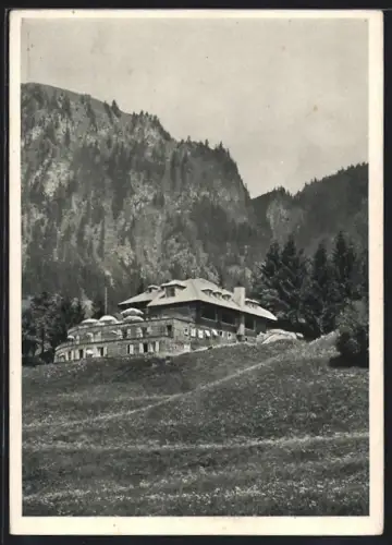 AK Bad Oberdorf-Hindelang /Allgäu, Hotel Alpenhof am Südhang