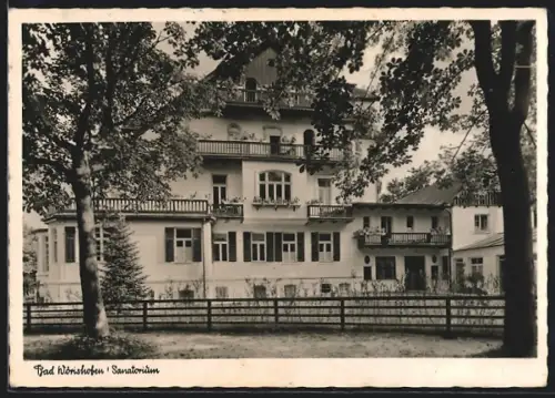 AK Bad Wörishofen, Sanatorium