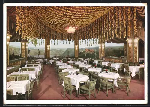 AK Berlin-Tiergarten, Haus Vaterland, Kempinski, Rheinterrasse