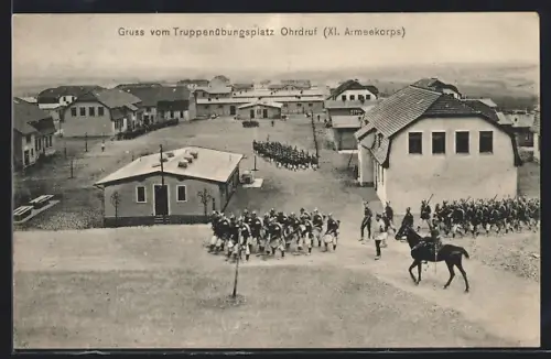 AK Ohrdruf, Truppenübungsplatz, XI. Armeekorps