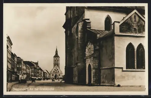 AK Deggendorf, An der Grabkirche