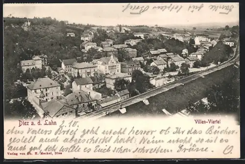 AK Diez, Villenviertel