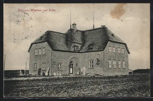 AK Föhr, Partie am Friesen-Museum
