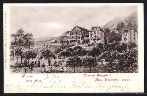 AK Zug, Pension Guggithal von Alois Bosshard