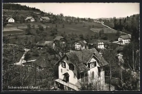 AK Schmiedrued, Teilansicht aus der Vogelschau