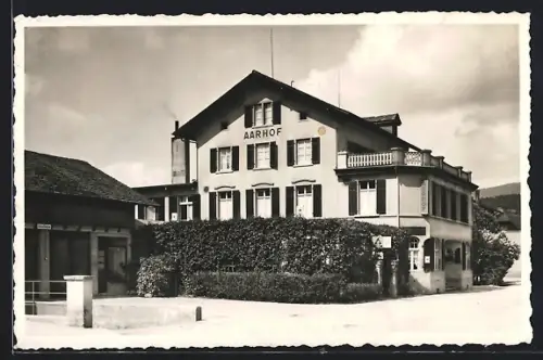 AK Wildegg, Blick auf das Hotel Aarhof