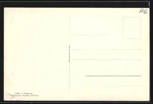 AK Seon, Satis, Totalansicht aus der Vogelschau