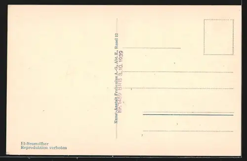 AK Schafisheim, Strassenpartie mit Blick zur Kirche