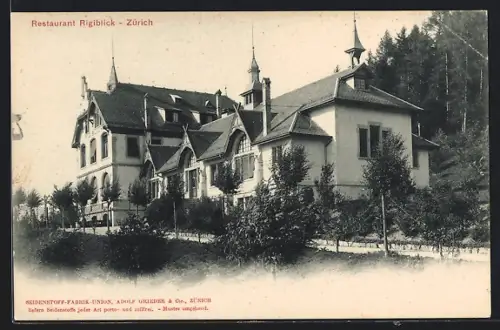 AK Zürich, Restaurant Rigiblick