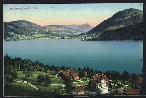 AK Aegeri-See, Blick über den See