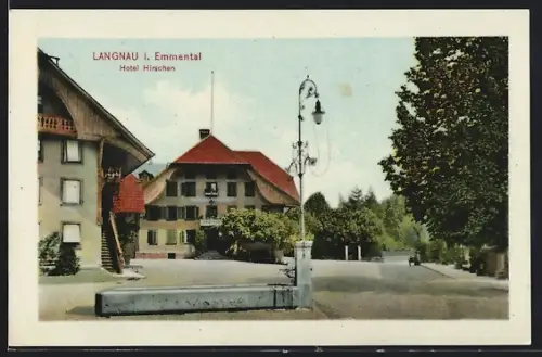 AK Langnau i. Emmental, Hotel Hirschen