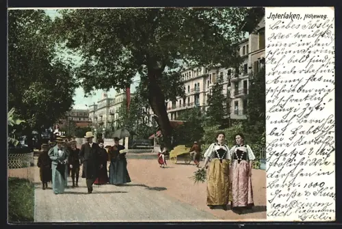 AK Interlaken, Am Höhenweg