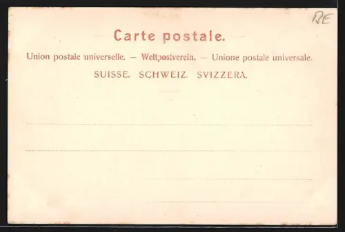 AK Interlaken, Heidenhäuser in Unterseen