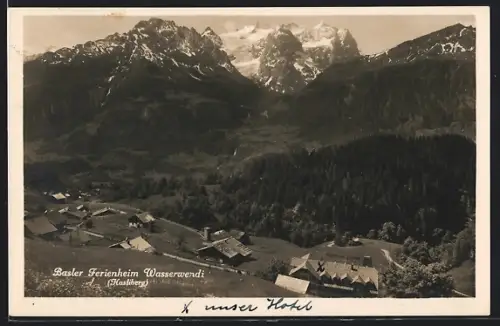 AK Wasserwendi /Kasliberg, Basler Ferienheim
