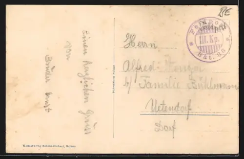 AK Habkern, Teilansicht mit Bäumen