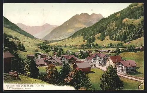 AK Gstaad, Teilansicht mit Oldenhorn