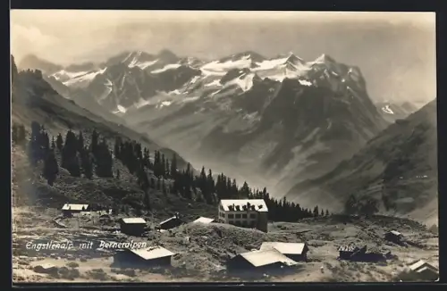 AK Engstlenalp, Ortspartie mit Berneralpen