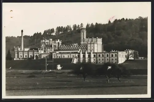 AK Rheinfelden, Blick nach der Brauerei Feldschlösschen