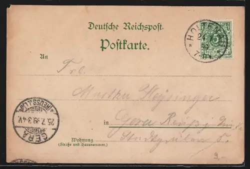 Lithographie Rendsburg, Strassendrehbrücke, Leuchtturm, Schleuse