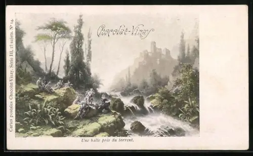 AK Chocolat-Vinay, Une halte près du torrent, Kakao