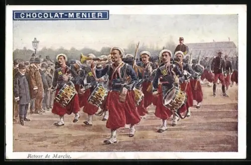 AK Chocolat-Menier, Retour de Marche, Kakao