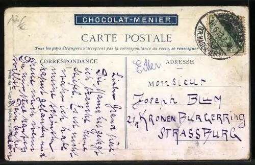 AK Chocolat-Menier, Rentrée à la Caserne, Kakao