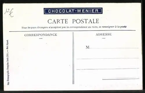 AK Chocolat-Menier, Inspection du Sergent de Garde, Kakao