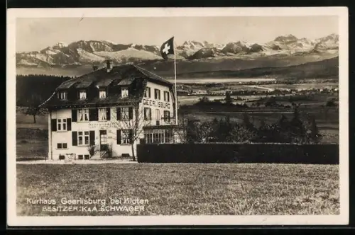 AK Kloten, Kurhaus Geerlisburg von K. & A. Schwager