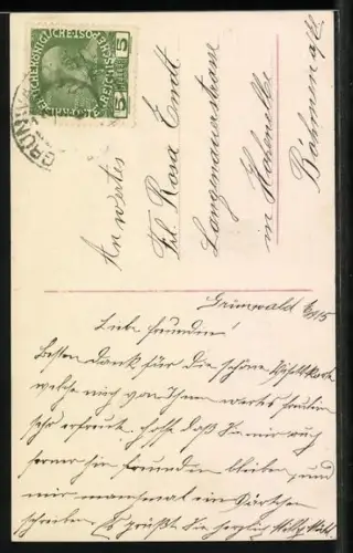 Foto-AK RPH SBW Nr. 5943/44: Fräulein mit rotem Hut