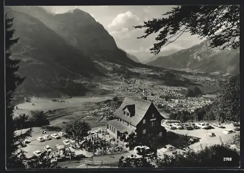 AK Haslen /GL, Berggasthaus Tannenberg Fam. H. Tinner