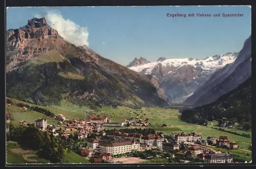 AK Engelberg, Teilansicht mit Hahnen und Spannörter