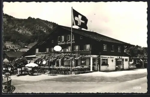 AK Bürglen /OW, Kaiserstuhl, Gasthof und Kiosk zum Walter