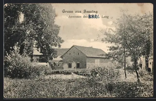 AK Windorf, Sessing, Anwesen des Karl Lang