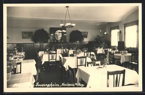 AK Neuhaus / Rennweg, Saal im Genesungsheim