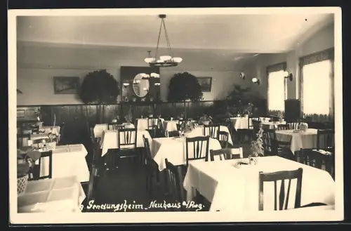 AK Neuhaus / Rennweg, Saal im Genesungsheim