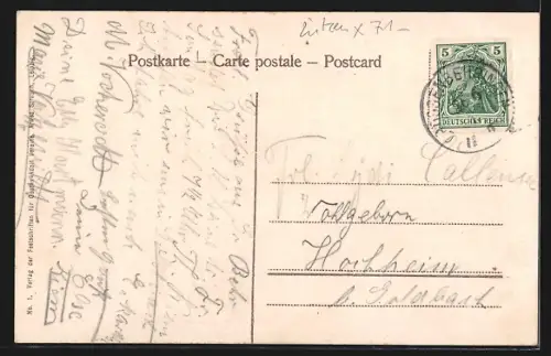 Lithographie Lützen, Gustav-Adolf-Denkmal, Portrait und Schwedenstein