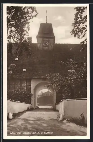 AK Bienebek, Einfahrt zum adligen Gut