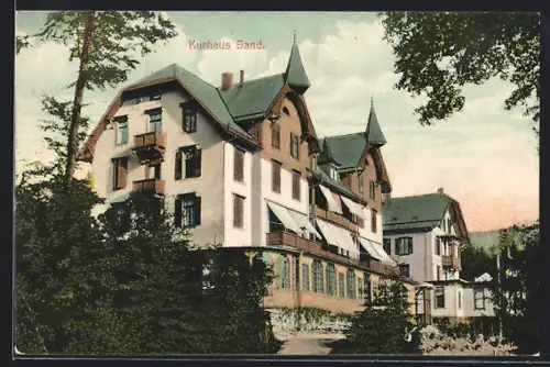 AK Bühl / Baden, Hotel - Kurhaus Sand